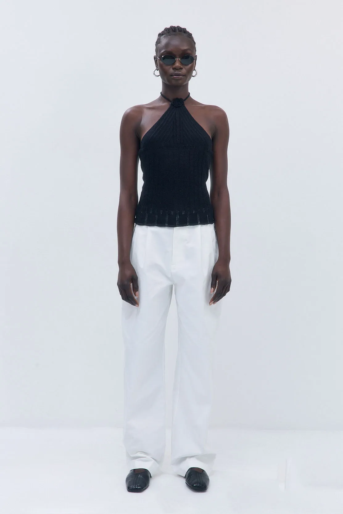 Fuzzy Halter Top sold by Dé Rococo product image thumbnail 2