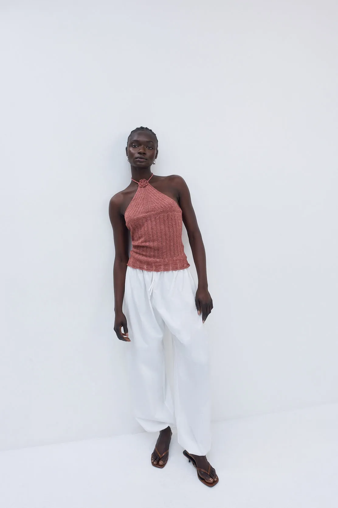 Fuzzy Halter Top sold by Dé Rococo product image thumbnail 3