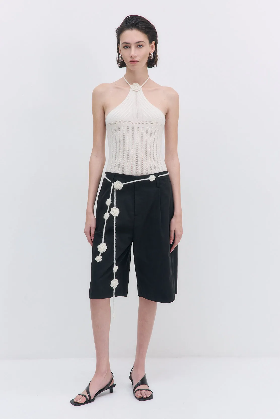 Fuzzy Halter Top sold by Dé Rococo product image thumbnail 2