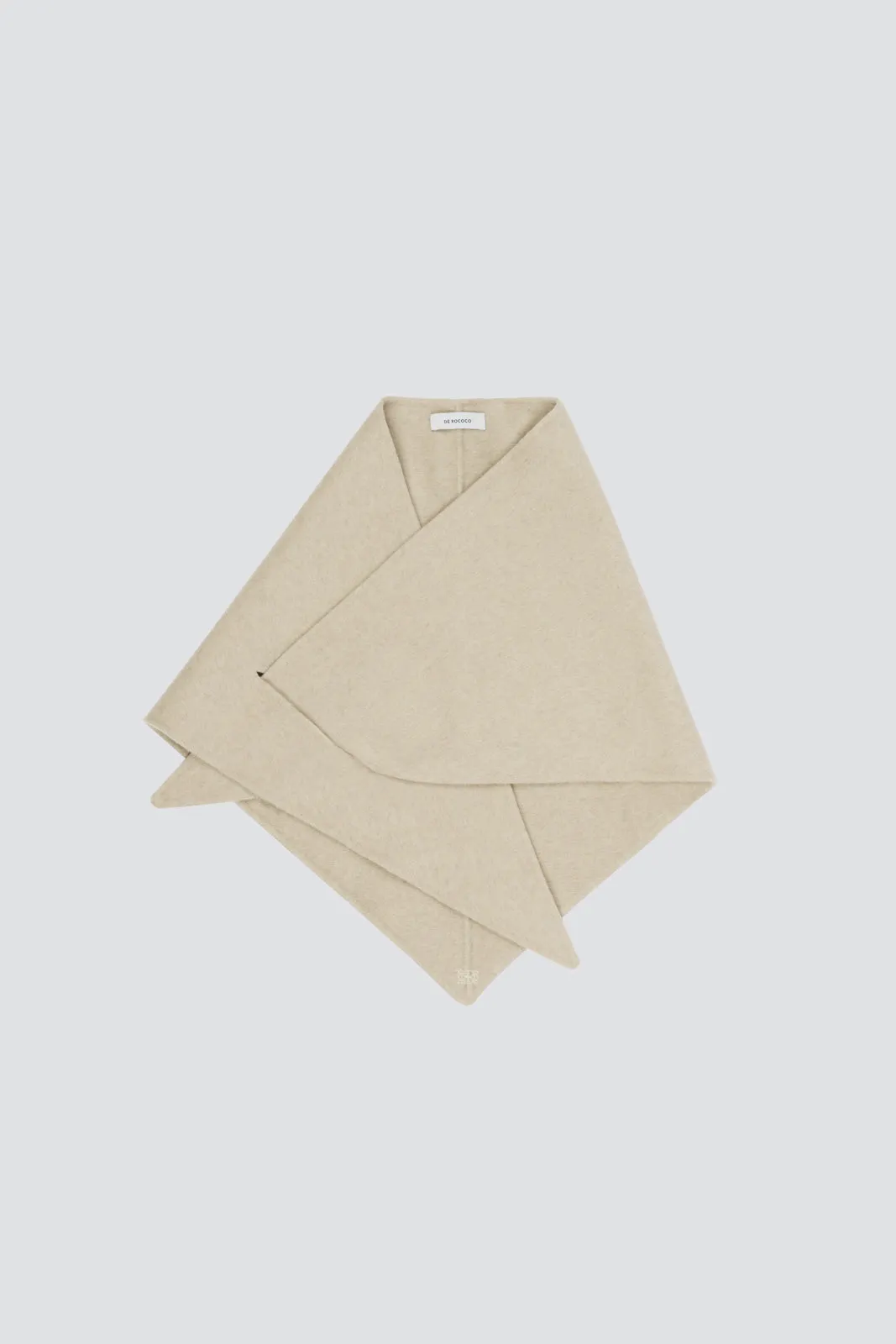 Double Wool Triangle Scarf sold by Dé Rococo product image thumbnail 2