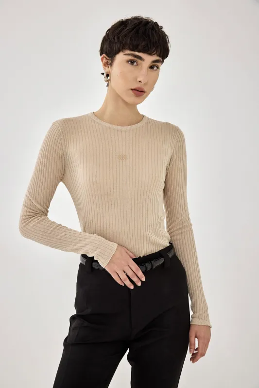 Lightweight Sheer Knitted Top made by Dé Rococo