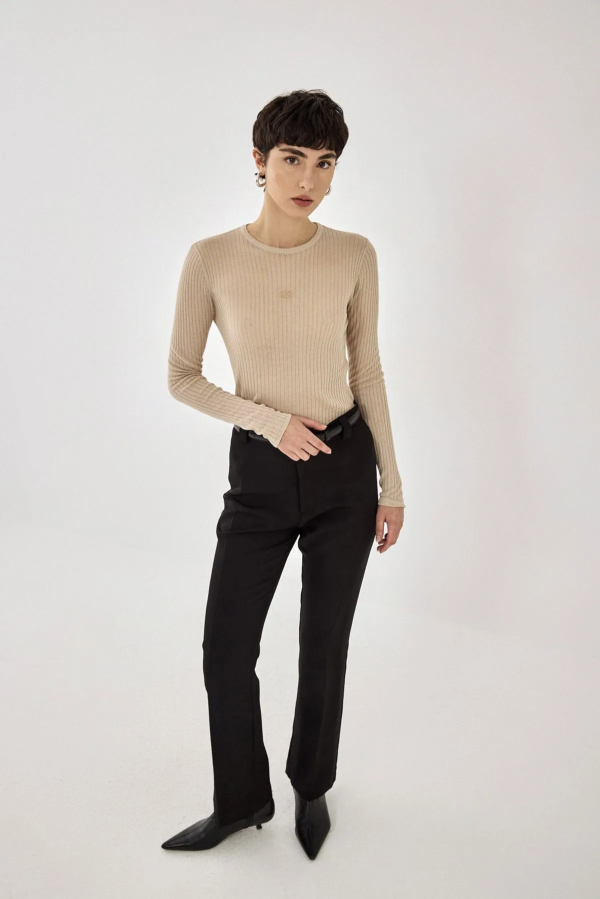 Lightweight Sheer Knitted Top sold by Dé Rococo product image thumbnail 3