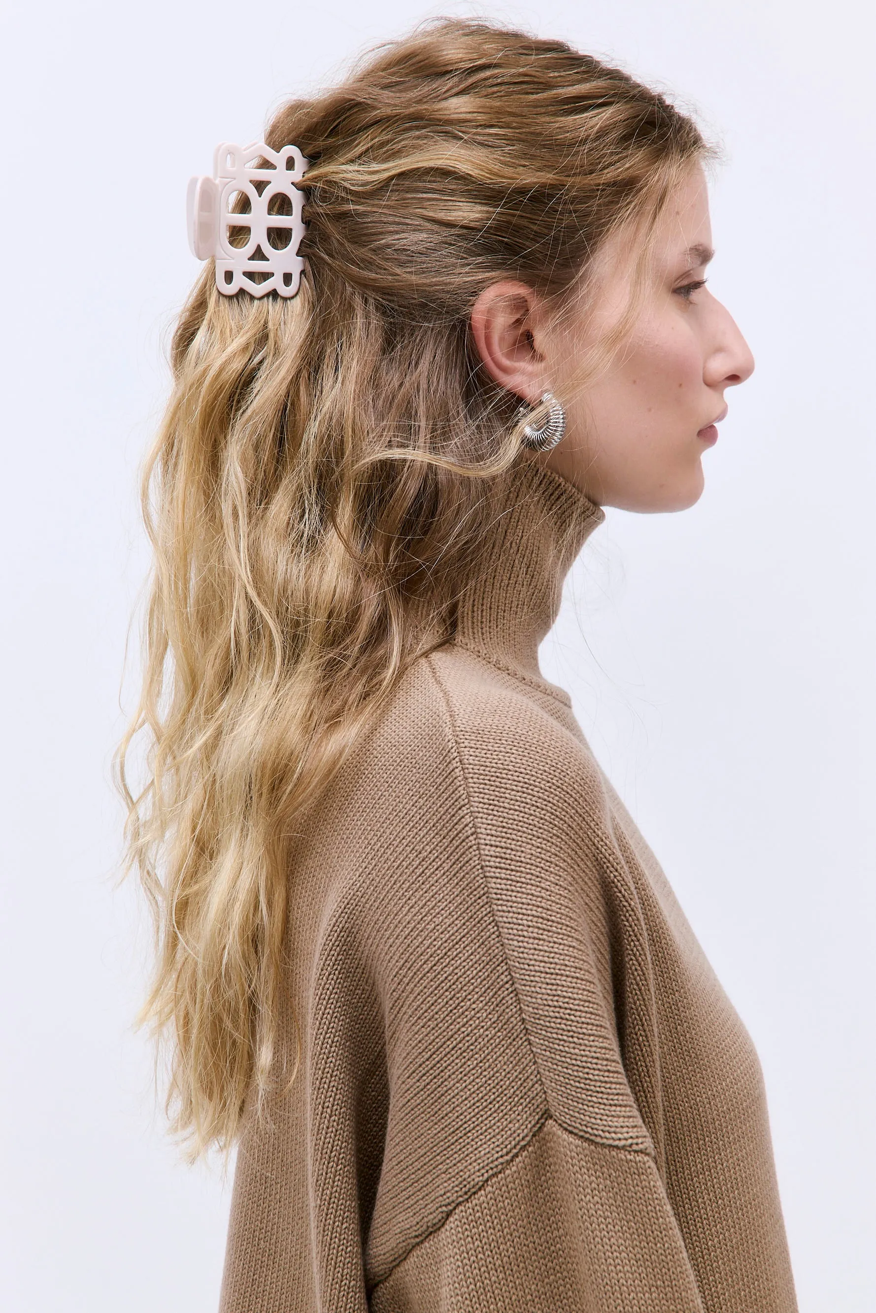 Caramel x Stone Claw Clip Set (2 pieces) sold by Dé Rococo product image thumbnail 2