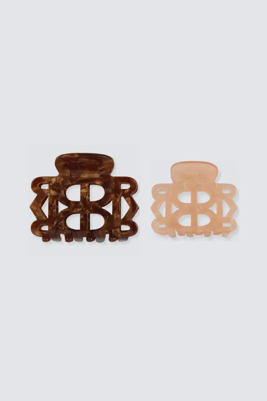 2 Pieces Claw Clip Set made by Dé Rococo