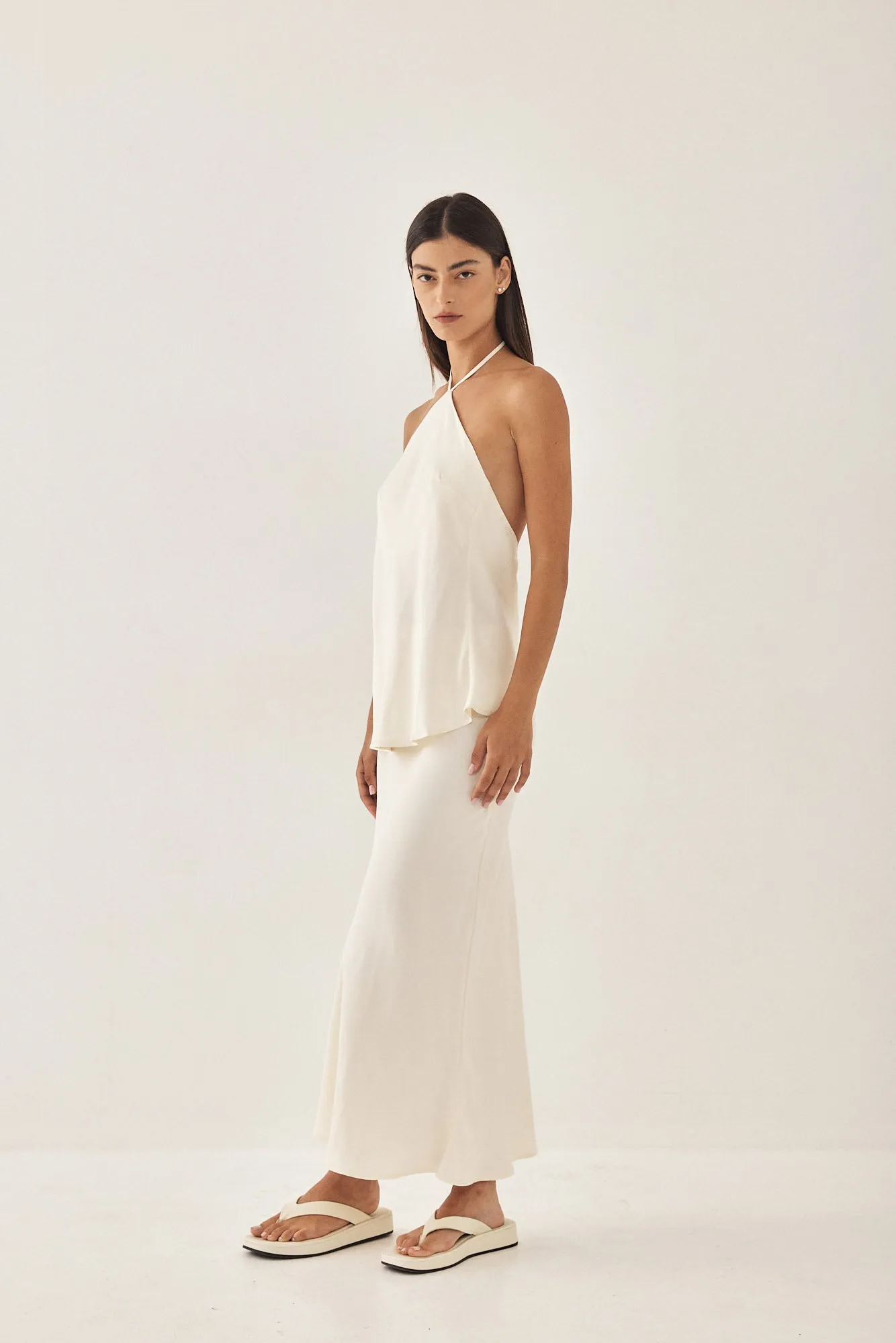 Satin Slip Skirt sold by Dé Rococo product image thumbnail 4