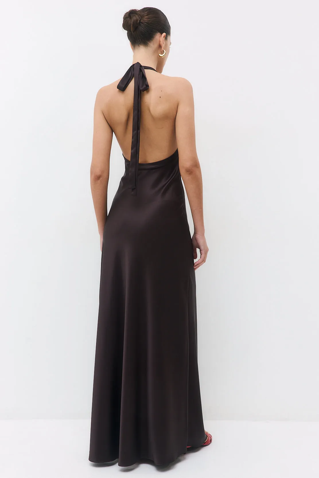Satin Cup Maxi Dress sold by Dé Rococo product image thumbnail 5