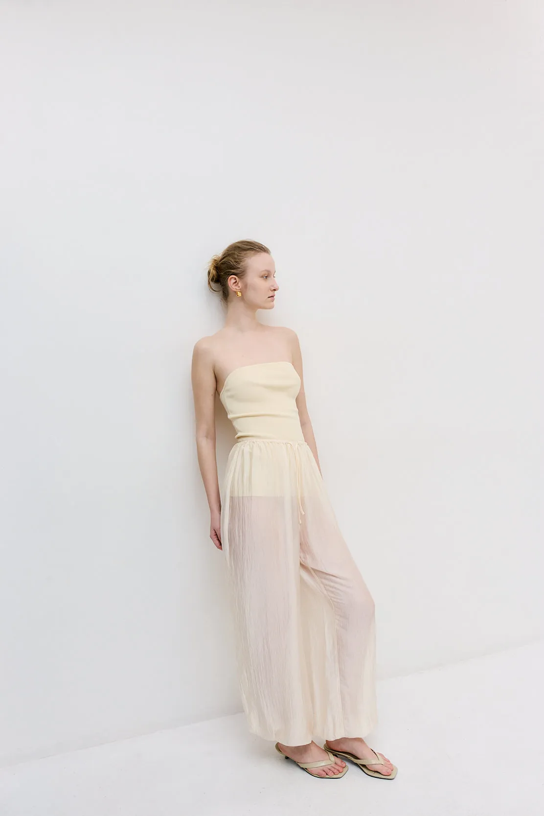 Semi Sheer Chiffon Balloon Pants sold by Dé Rococo product image thumbnail 5