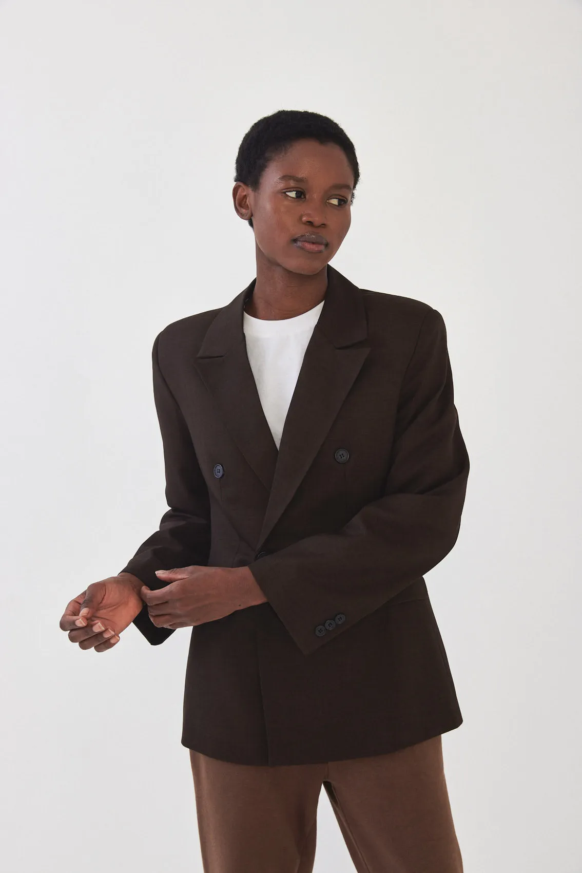 Fitted Waist Daddy Blazer sold by Dé Rococo product image thumbnail 3