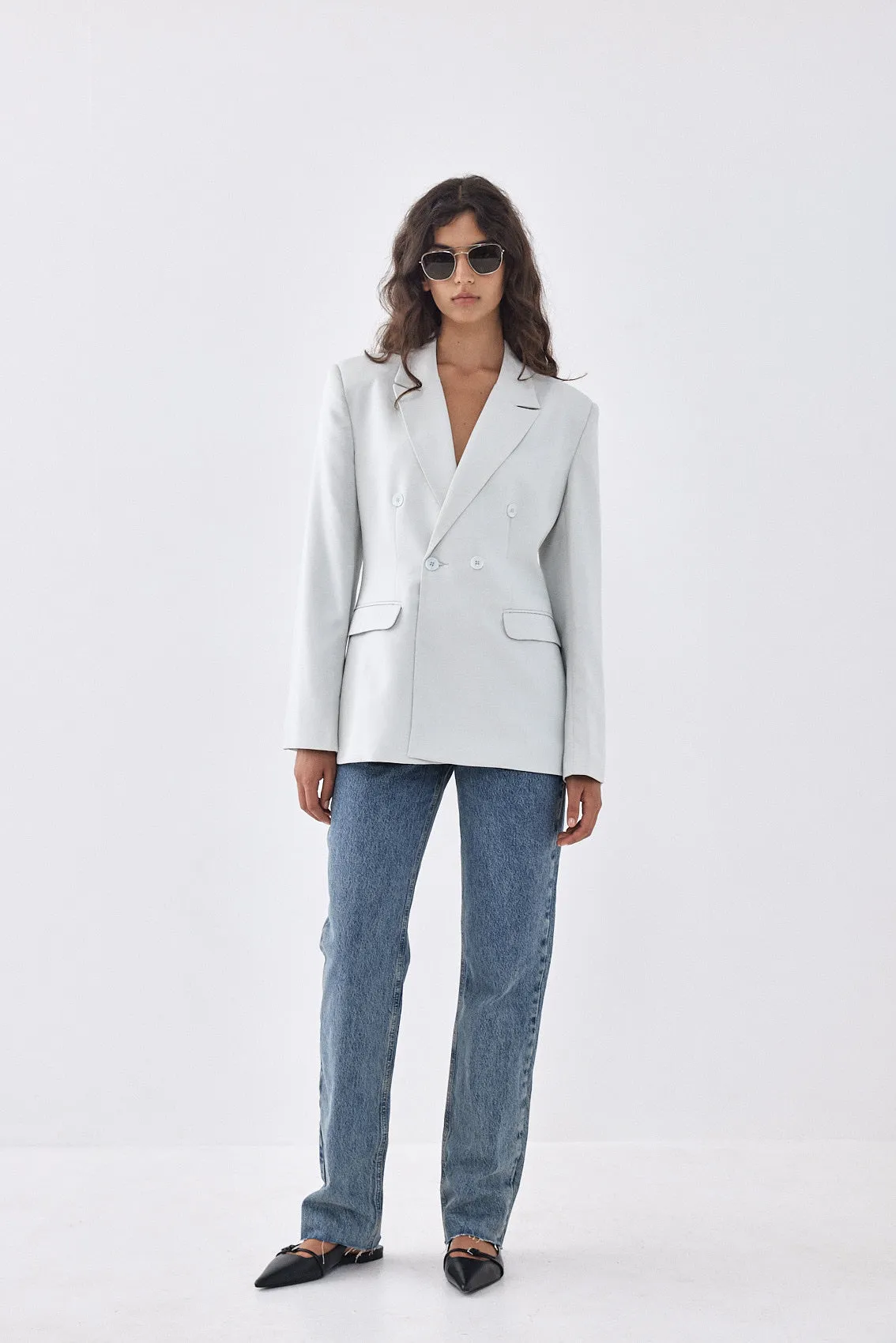 Fitted Waist Daddy Blazer sold by Dé Rococo product image thumbnail 2
