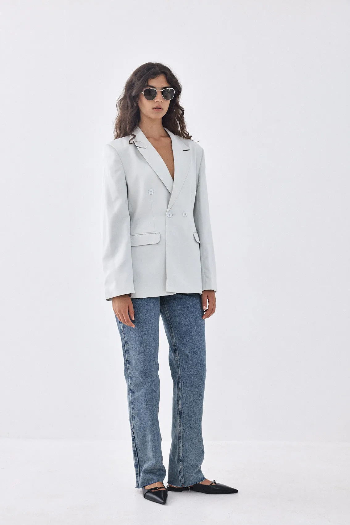 Fitted Waist Daddy Blazer sold by Dé Rococo product image thumbnail 4