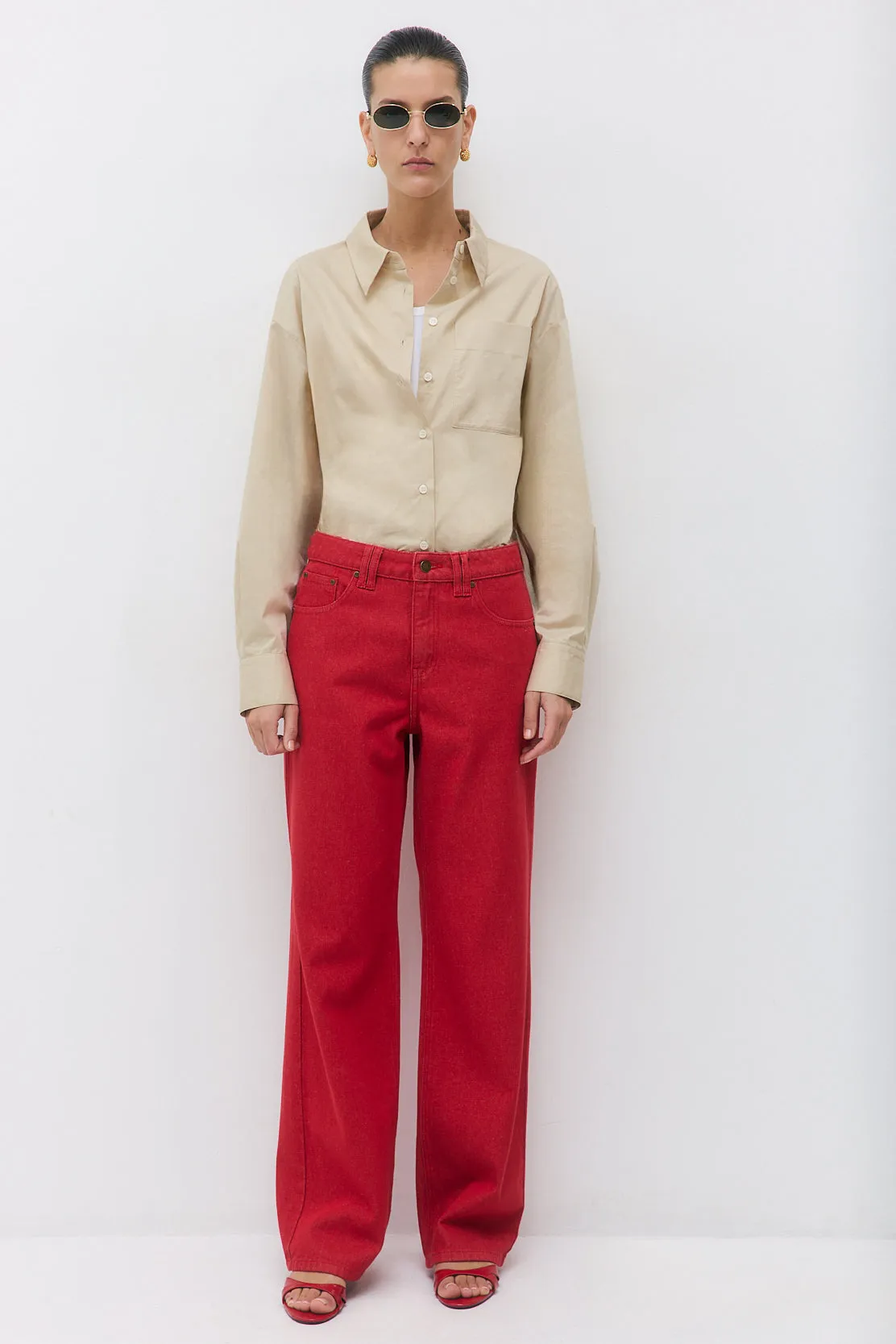 Colorwash Wide Leg Pants sold by Dé Rococo
