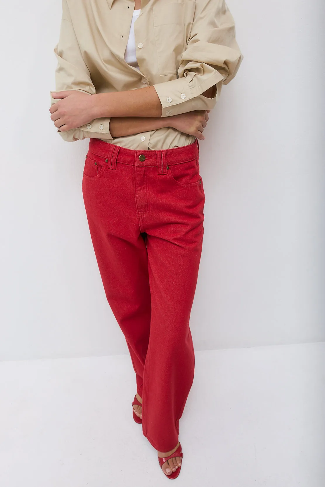 Colorwash Wide Leg Pants sold by Dé Rococo product image thumbnail 2