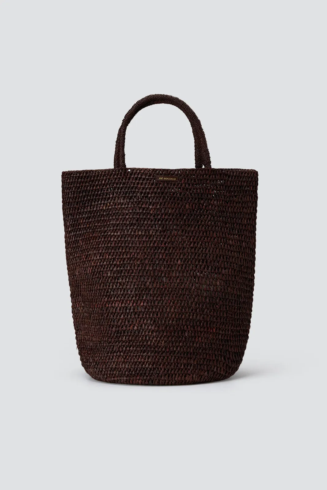 Raffia Crochet Bucket Bag sold by Dé Rococo