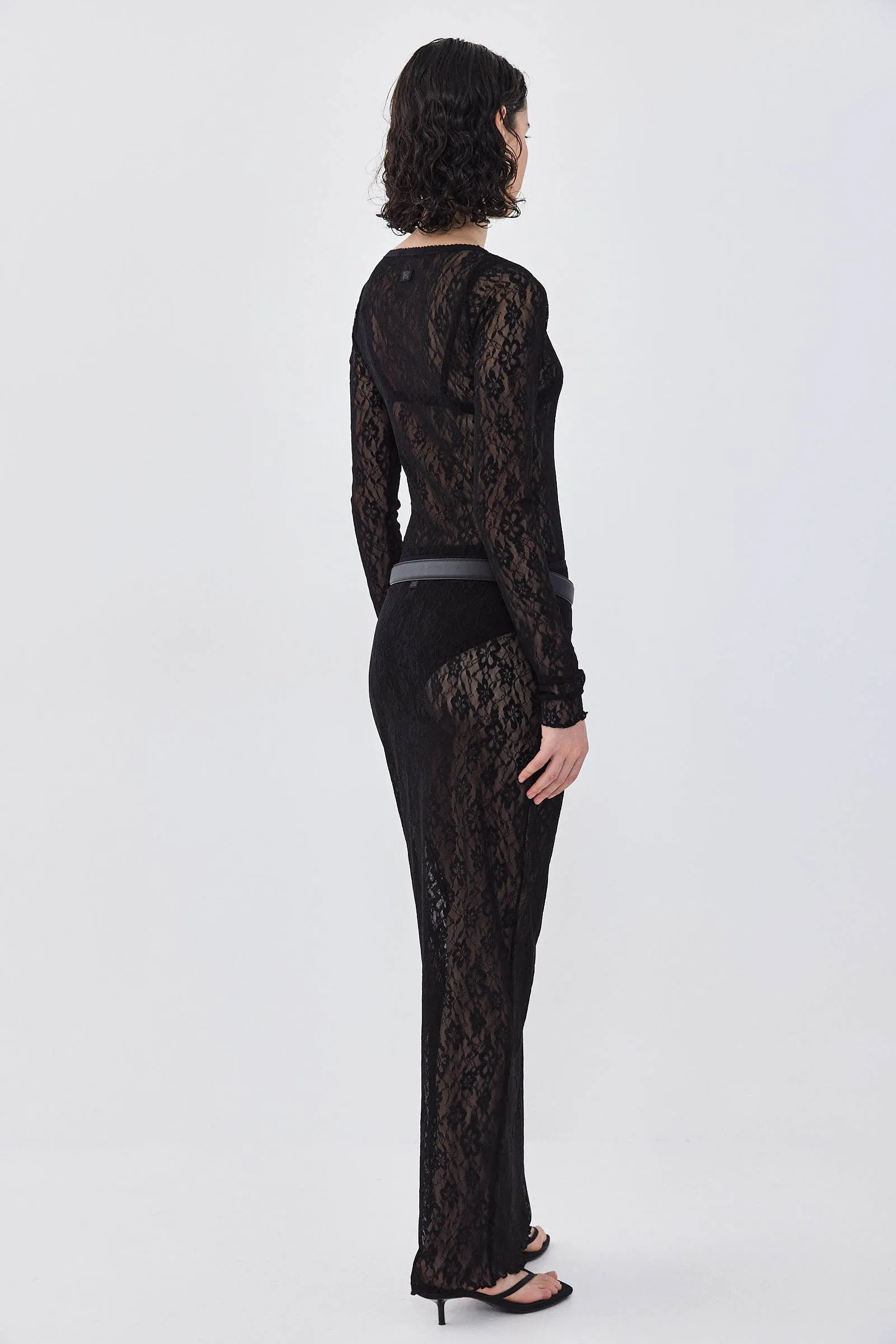 Lace Long Sleeved Top sold by Dé Rococo product image thumbnail 5