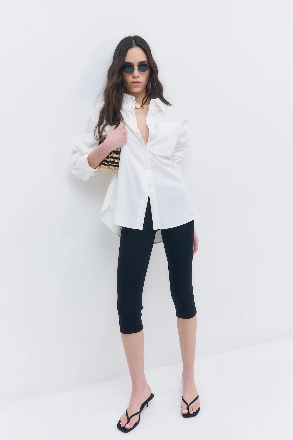 Oversized Poplin Button Down sold by Dé Rococo product image thumbnail 3