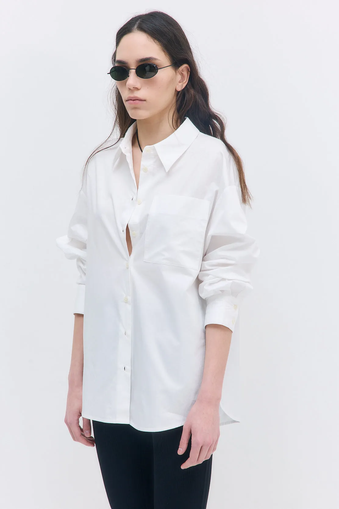 Oversized Poplin Button Down sold by Dé Rococo product image thumbnail 4