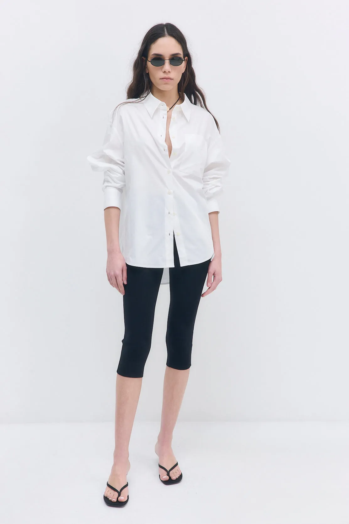 Oversized Poplin Button Down sold by Dé Rococo