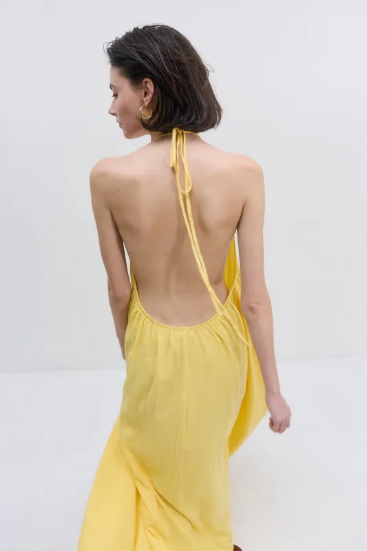 Sheer Cotton Maxi Dress made by Dé Rococo