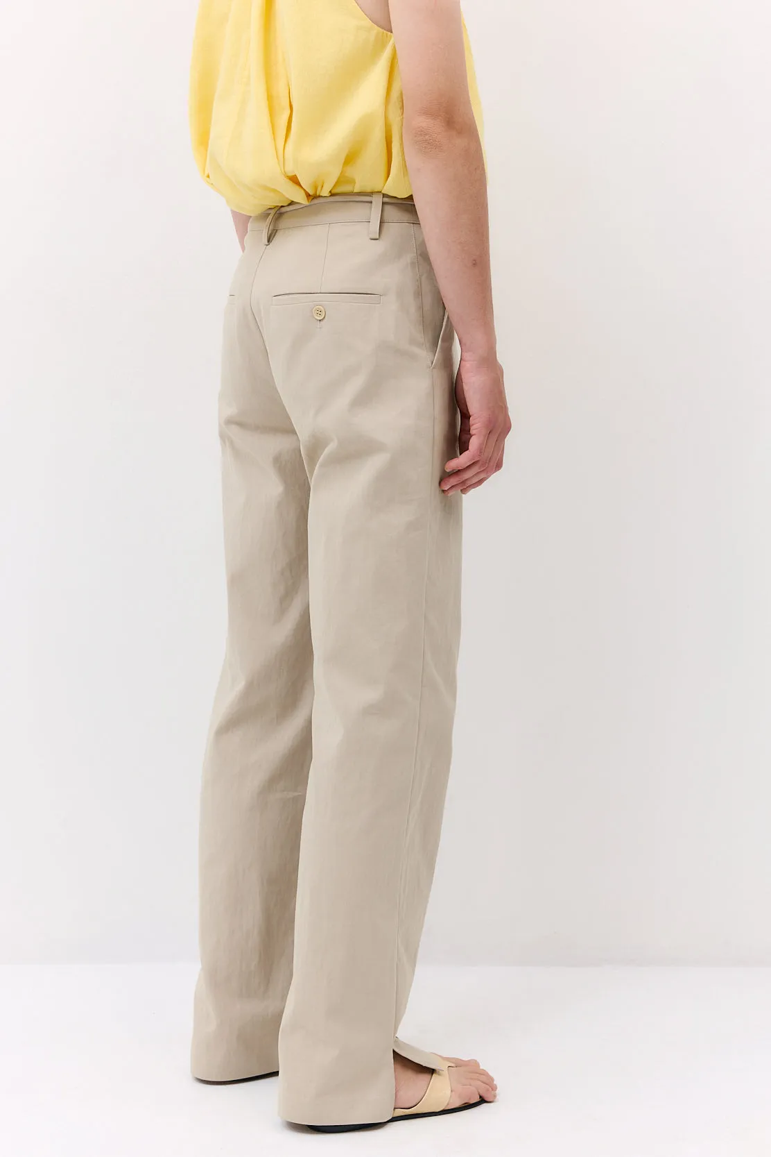 Mid Waist Cotton String Pants sold by Dé Rococo product image thumbnail 4