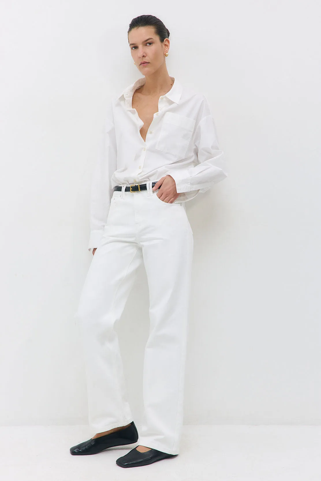 Wide Leg Drill Pants sold by Dé Rococo product image thumbnail 3