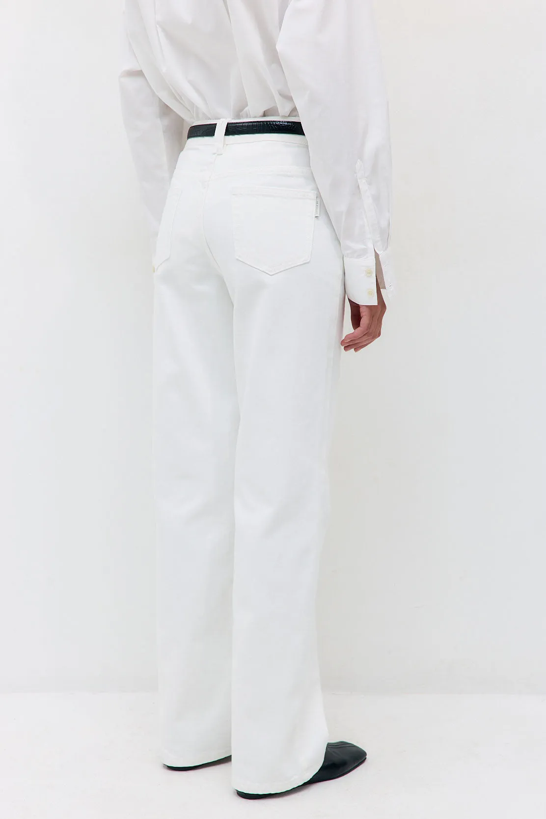Wide Leg Drill Pants sold by Dé Rococo product image thumbnail 5