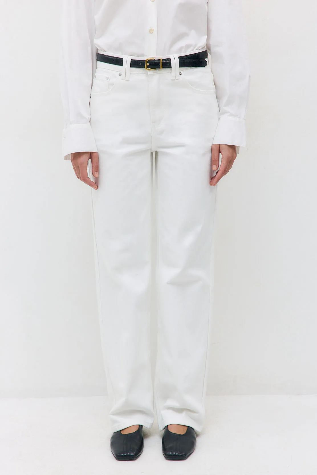 Wide Leg Drill Pants sold by Dé Rococo product image thumbnail 2