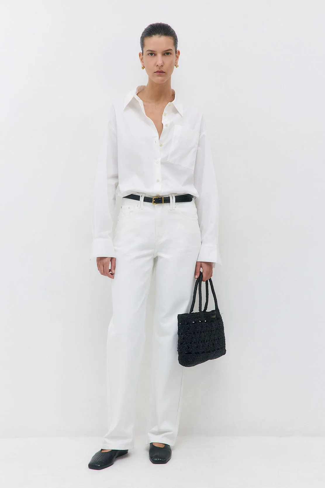 Wide Leg Drill Pants sold by Dé Rococo