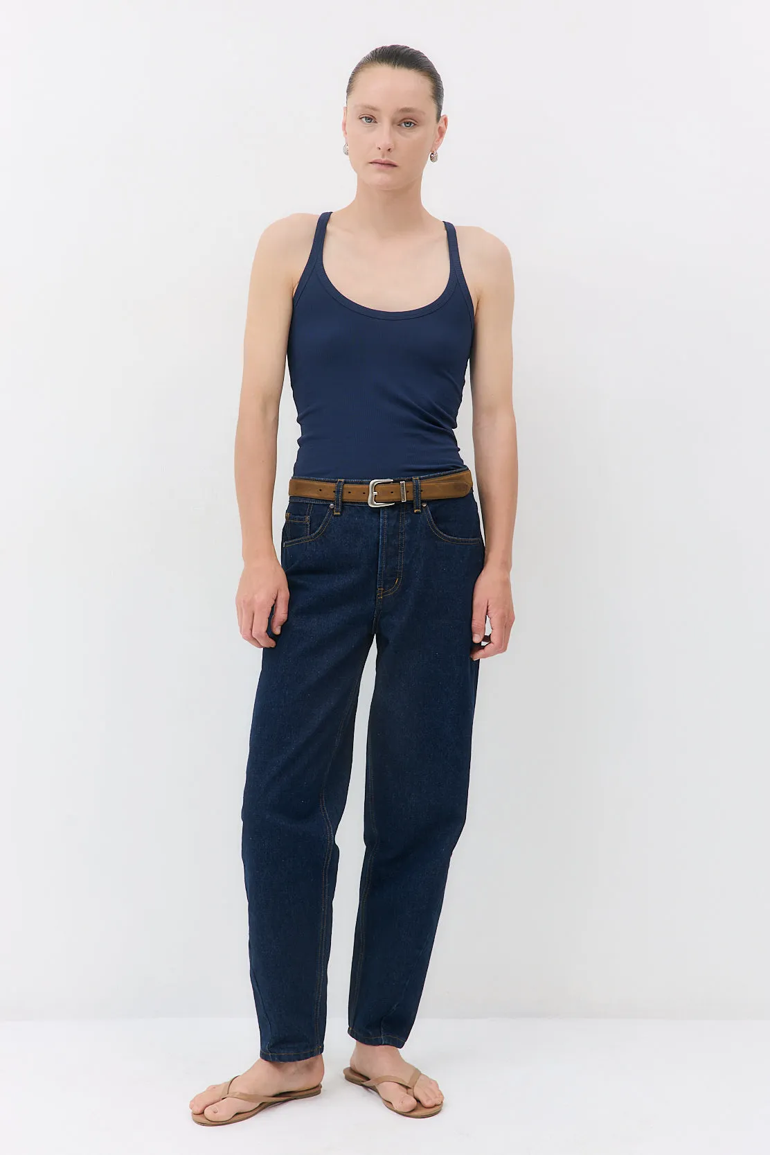 Ribbed Scoop Neck Tank sold by Dé Rococo