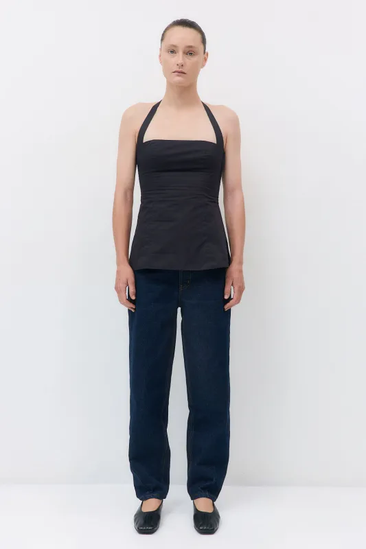 Fitted Poplin Halter Neck made by Dé Rococo