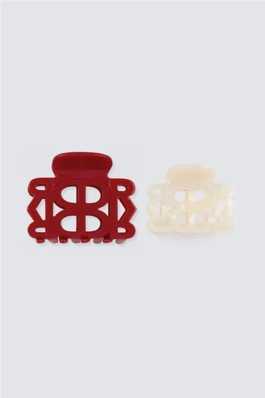 2 Pieces Claw Clip Set made by Dé Rococo
