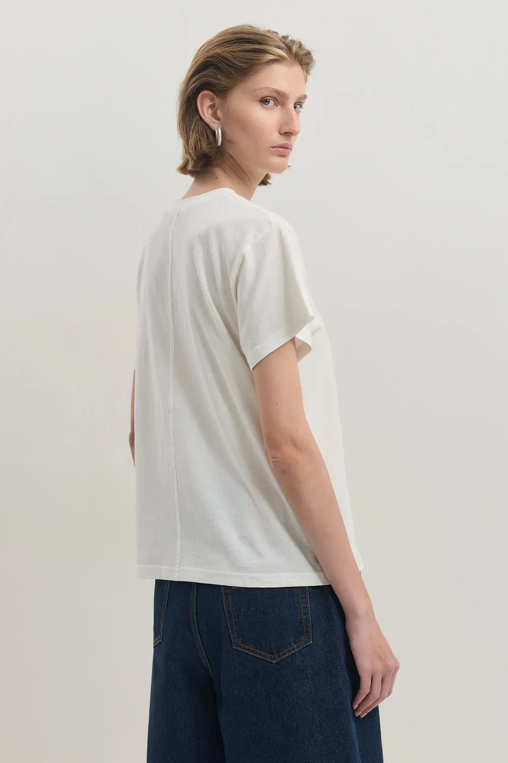 Classic Crew Neck T Shirt sold by Dé Rococo product image thumbnail 5
