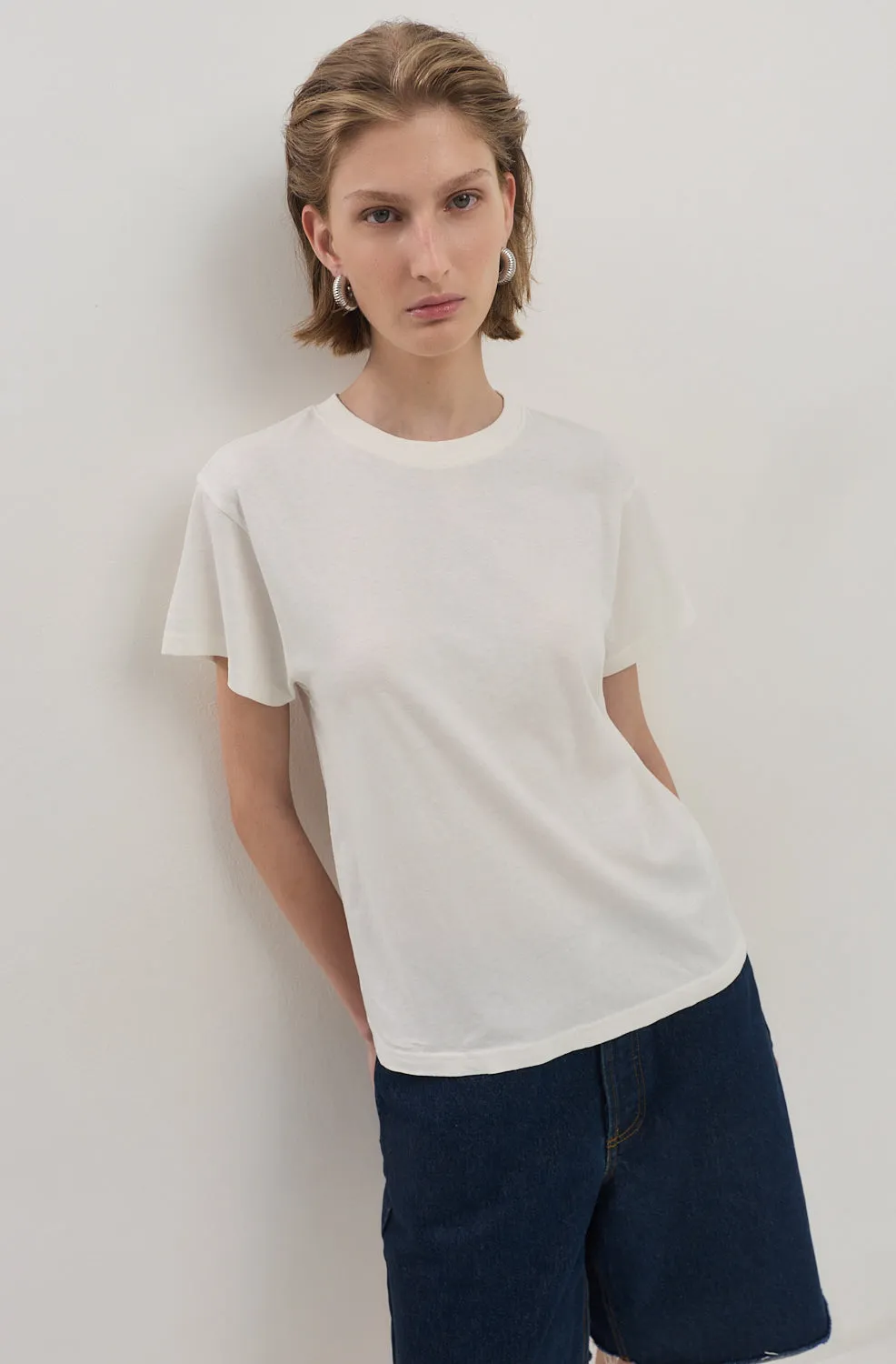 Classic Crew Neck T Shirt sold by Dé Rococo product image thumbnail 3