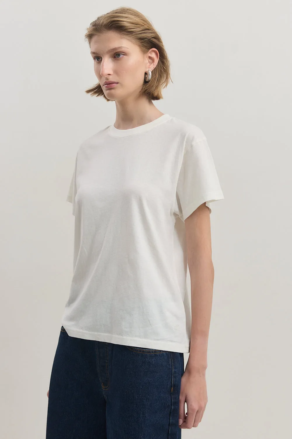 Classic Crew Neck T Shirt sold by Dé Rococo product image thumbnail 4