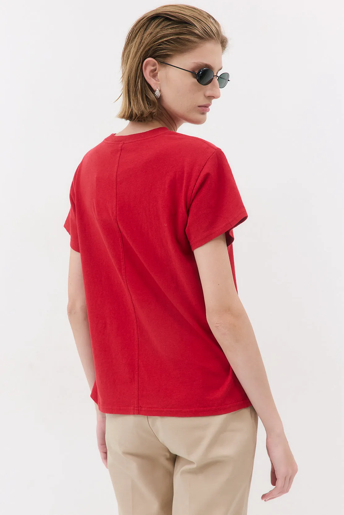Classic Crew Neck T Shirt sold by Dé Rococo product image thumbnail 5