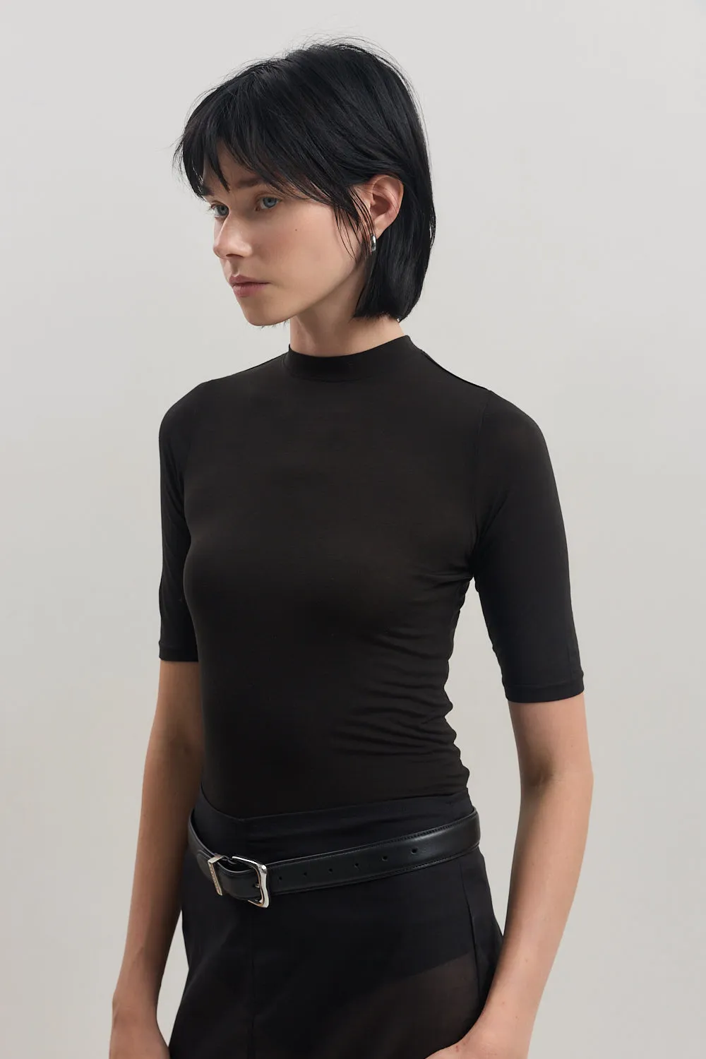 Mid Sleeve Modal Top sold by Dé Rococo product image thumbnail 4