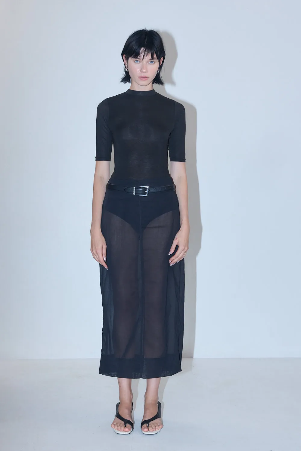 Mid Sleeve Modal Top sold by Dé Rococo