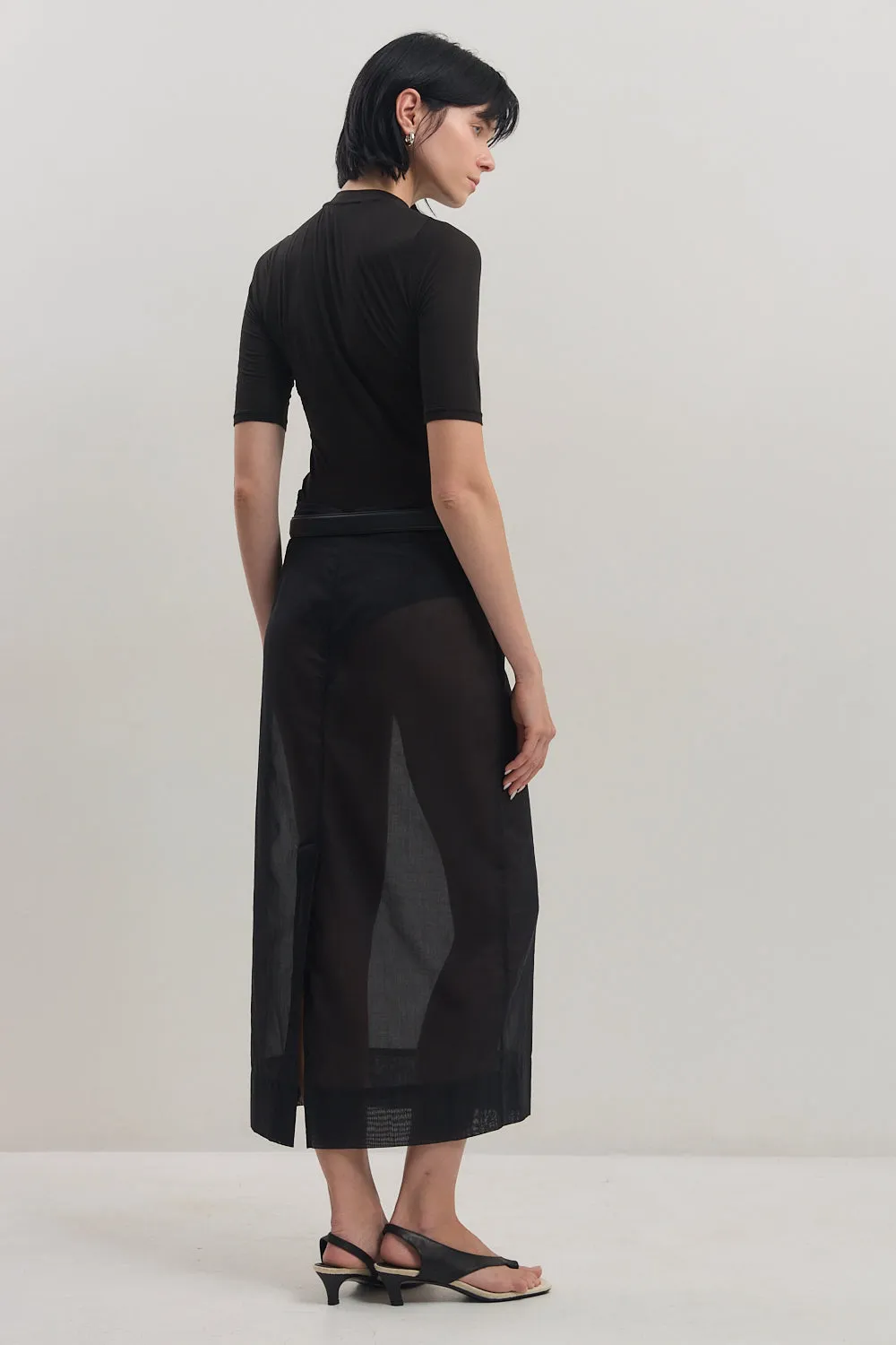 Mid Sleeve Modal Top sold by Dé Rococo product image thumbnail 5