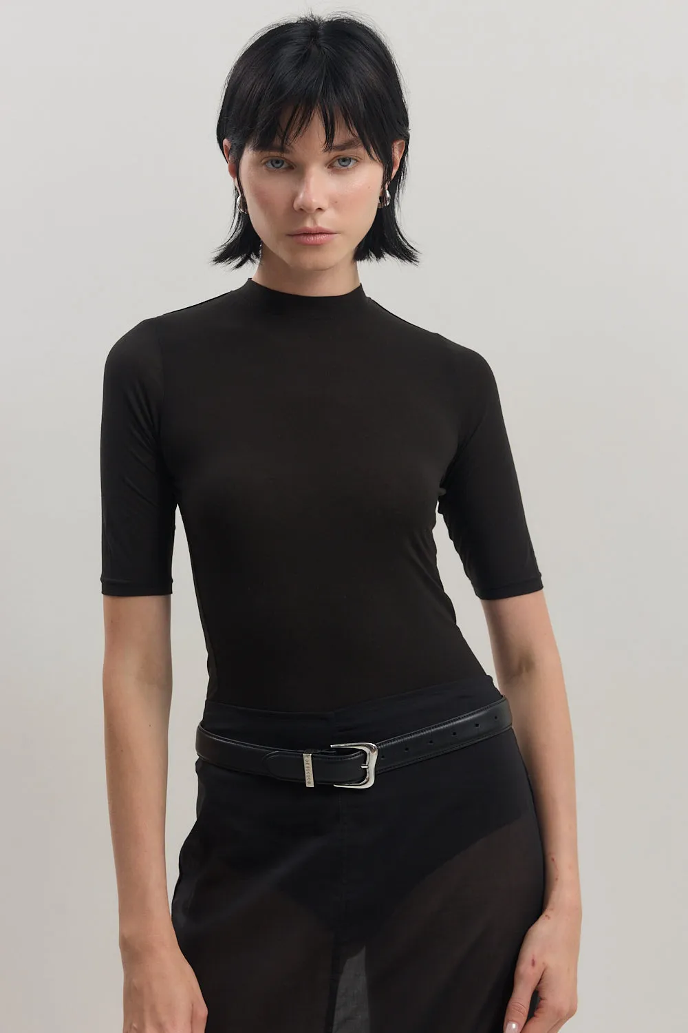 Mid Sleeve Modal Top sold by Dé Rococo product image thumbnail 2