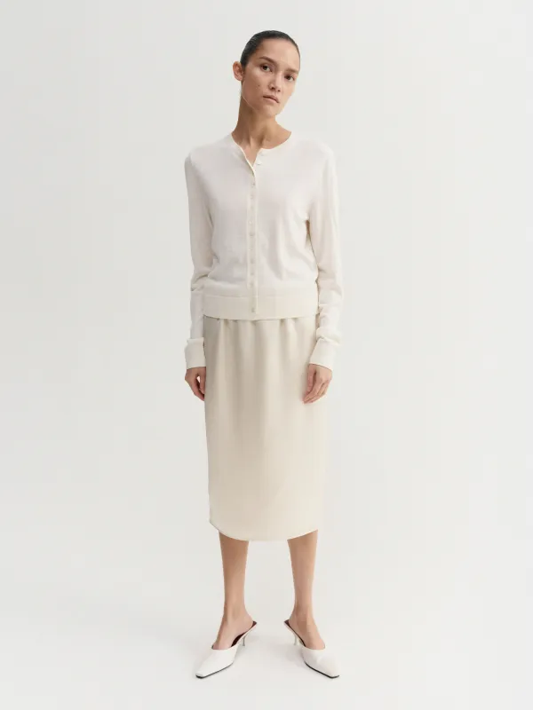 Hayla Cardigan, cream made by Almada Label