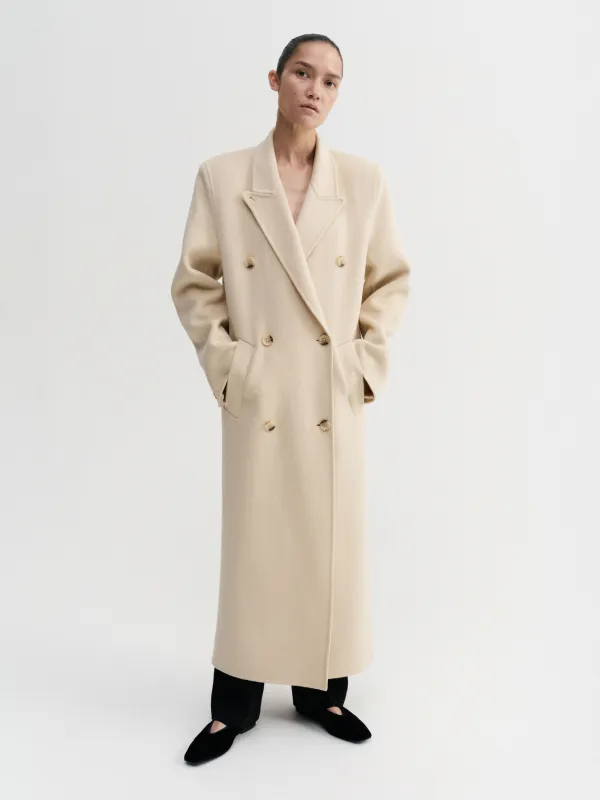 Deja Doublé Coat, vanilla made by Almada Label