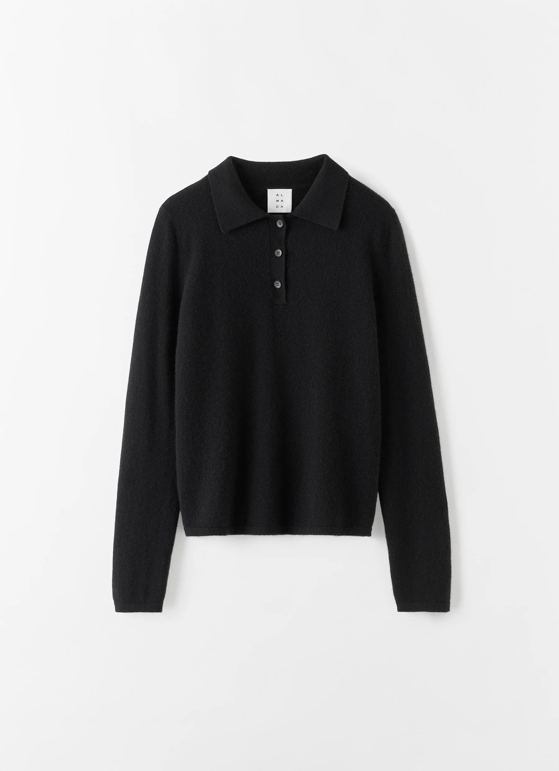 Minou Collar Sweater, black sold by Almada Label product image thumbnail 5