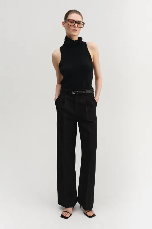 Bella Trousers, black made by Almada Label