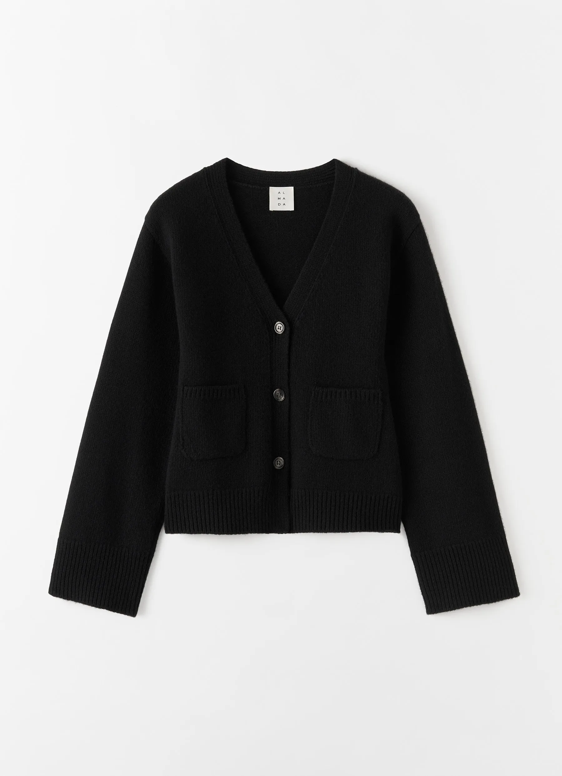 Drea Cardigan, black sold by Almada Label product image thumbnail 5