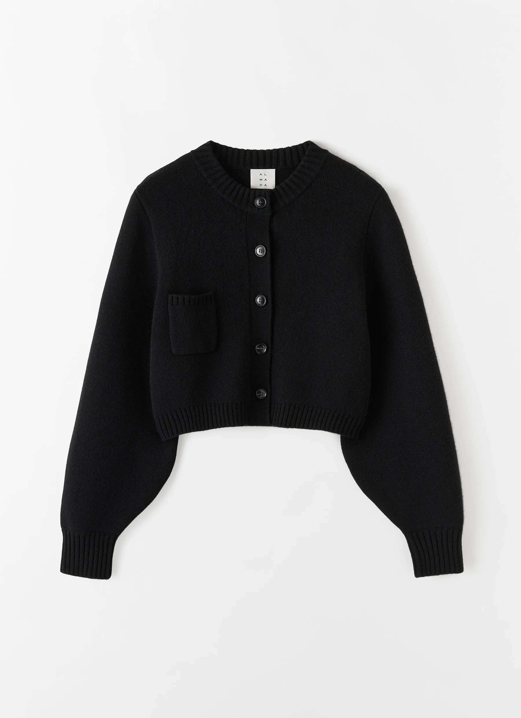 Zozo cardigan, black sold by Almada Label product image thumbnail 5