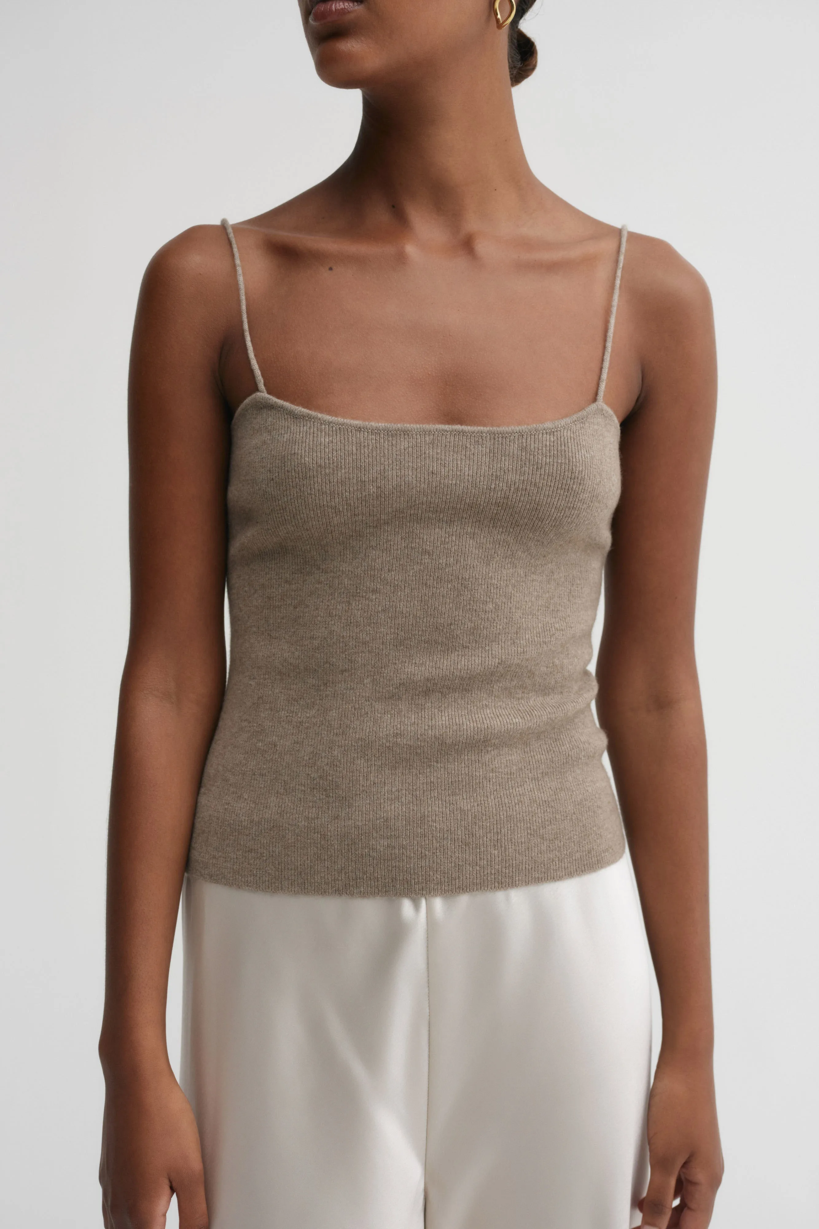 Lucy Top, nougat sold by Almada Label product image thumbnail 4