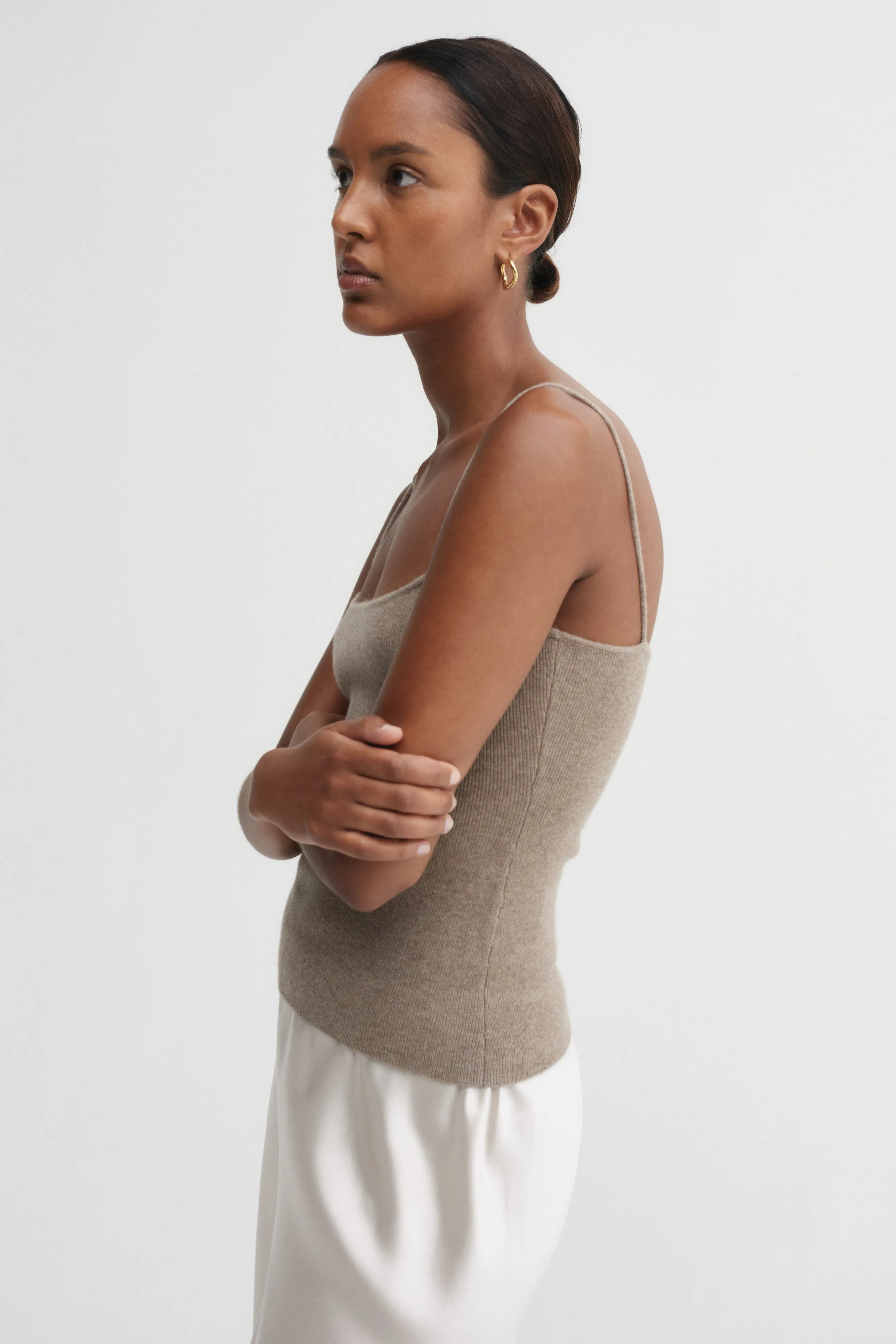Lucy Top, nougat sold by Almada Label product image thumbnail 2