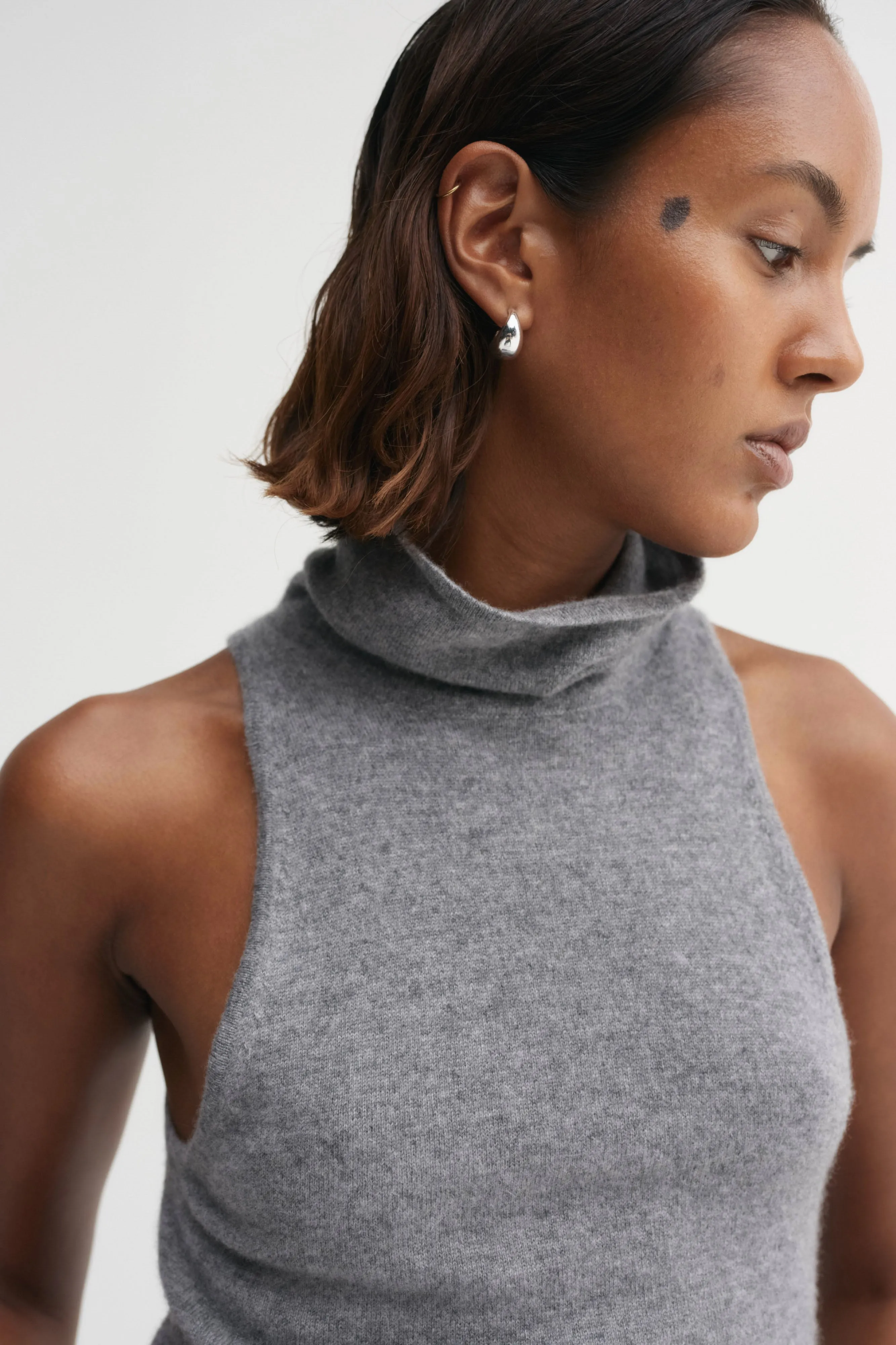 Vida Top, grey sold by Almada Label product image thumbnail 4
