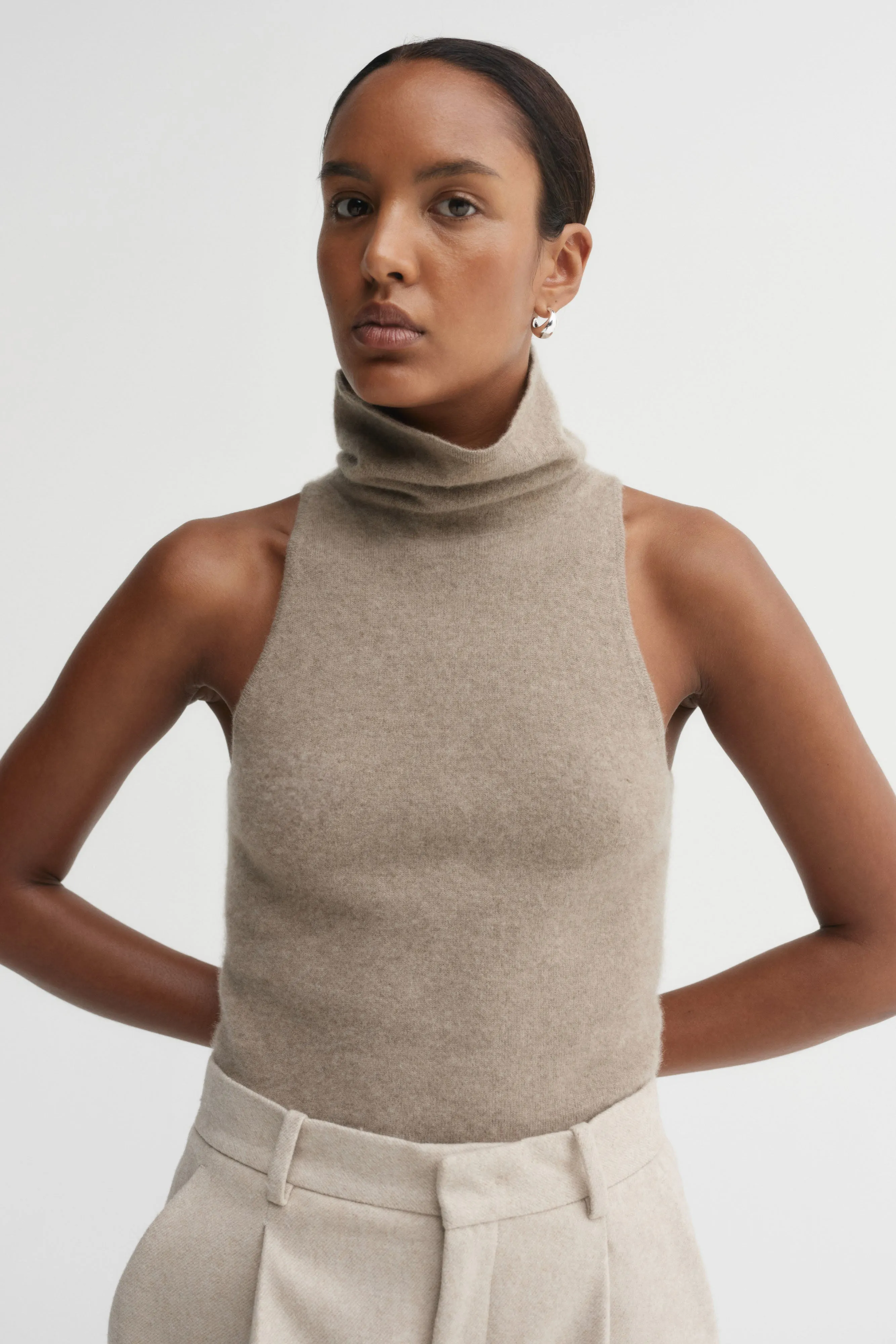 Vida Top, nougat sold by Almada Label product image thumbnail 2