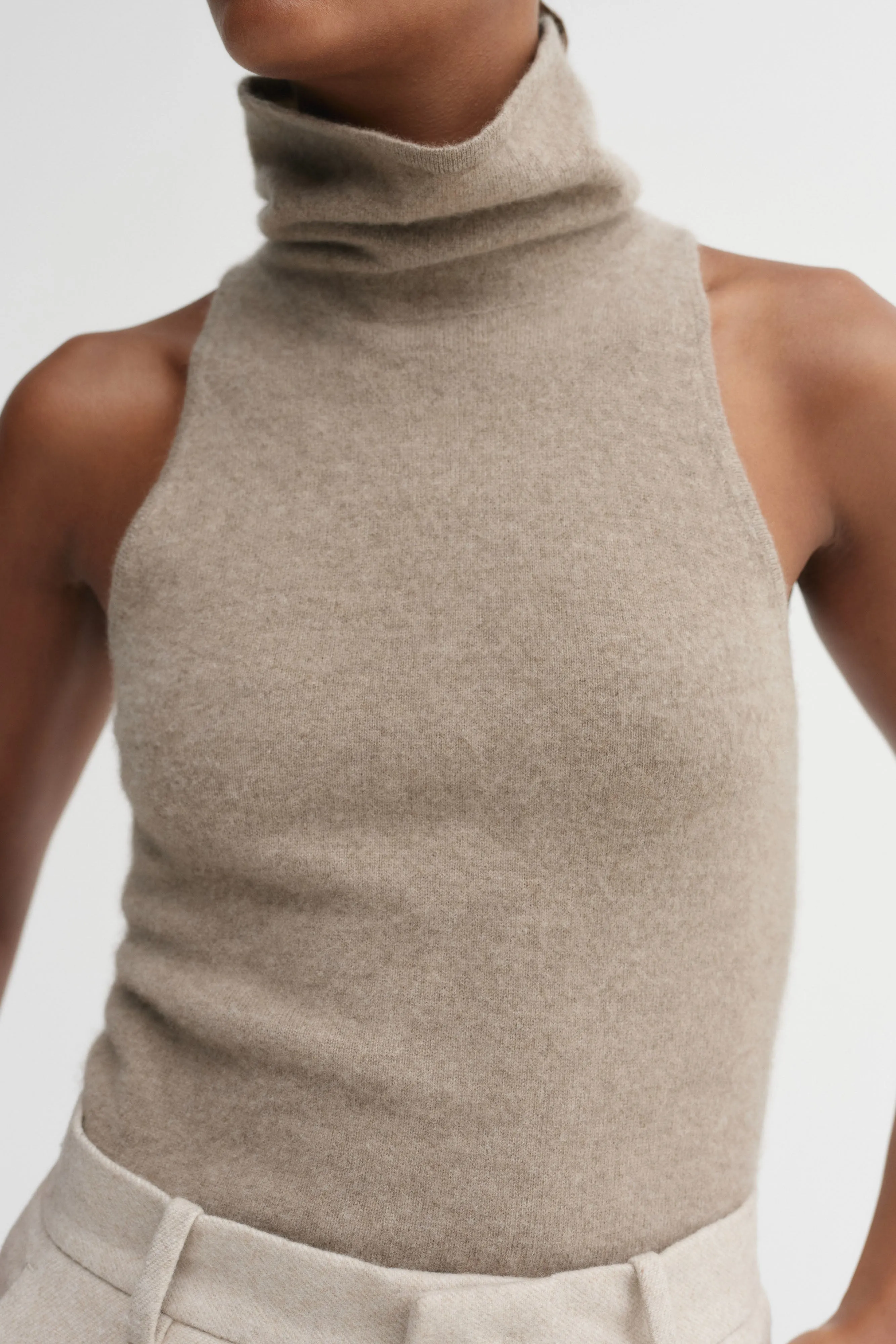 Vida Top, nougat sold by Almada Label product image thumbnail 4