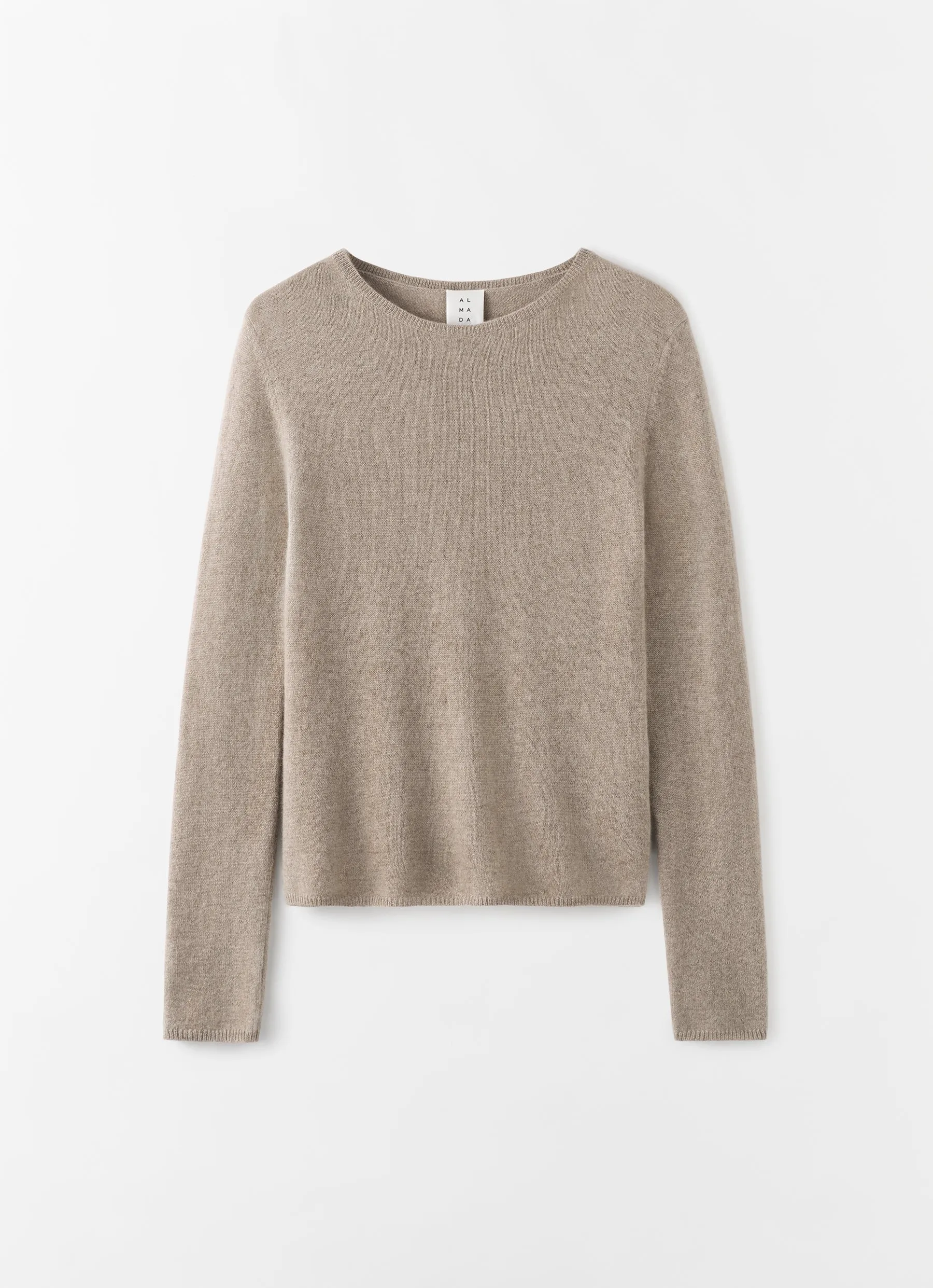 Awa Crewneck Sweater, nougat sold by Almada Label product image thumbnail 5